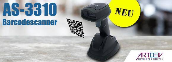 ARTDEV AS-3310 - Kabelloser 2D Barcodescanner